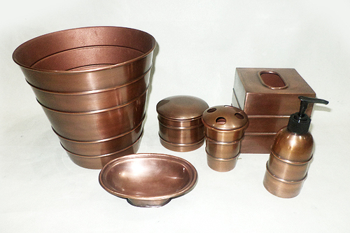 Copper Bathroom Set